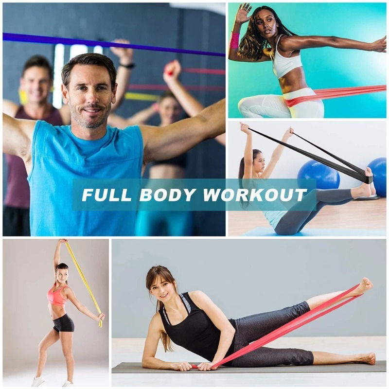 Naturalne lateksowe gumy oporo – Yoga Fitness Resistance Band recenzja i cena